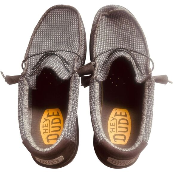 Hey Dude | Wally Sport Mesh Slip-On Loafers | Charcoal Gray | Size 9 | GUC - Picture 12 of 12